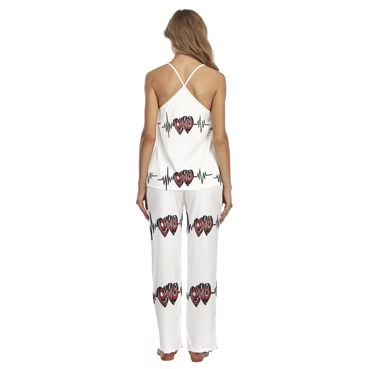 All-Over Print Women's Cami Pajamas Set