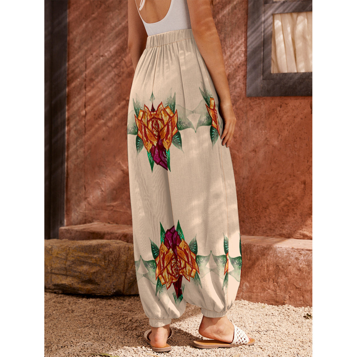 All-Over Print Women's Carrot Pants
