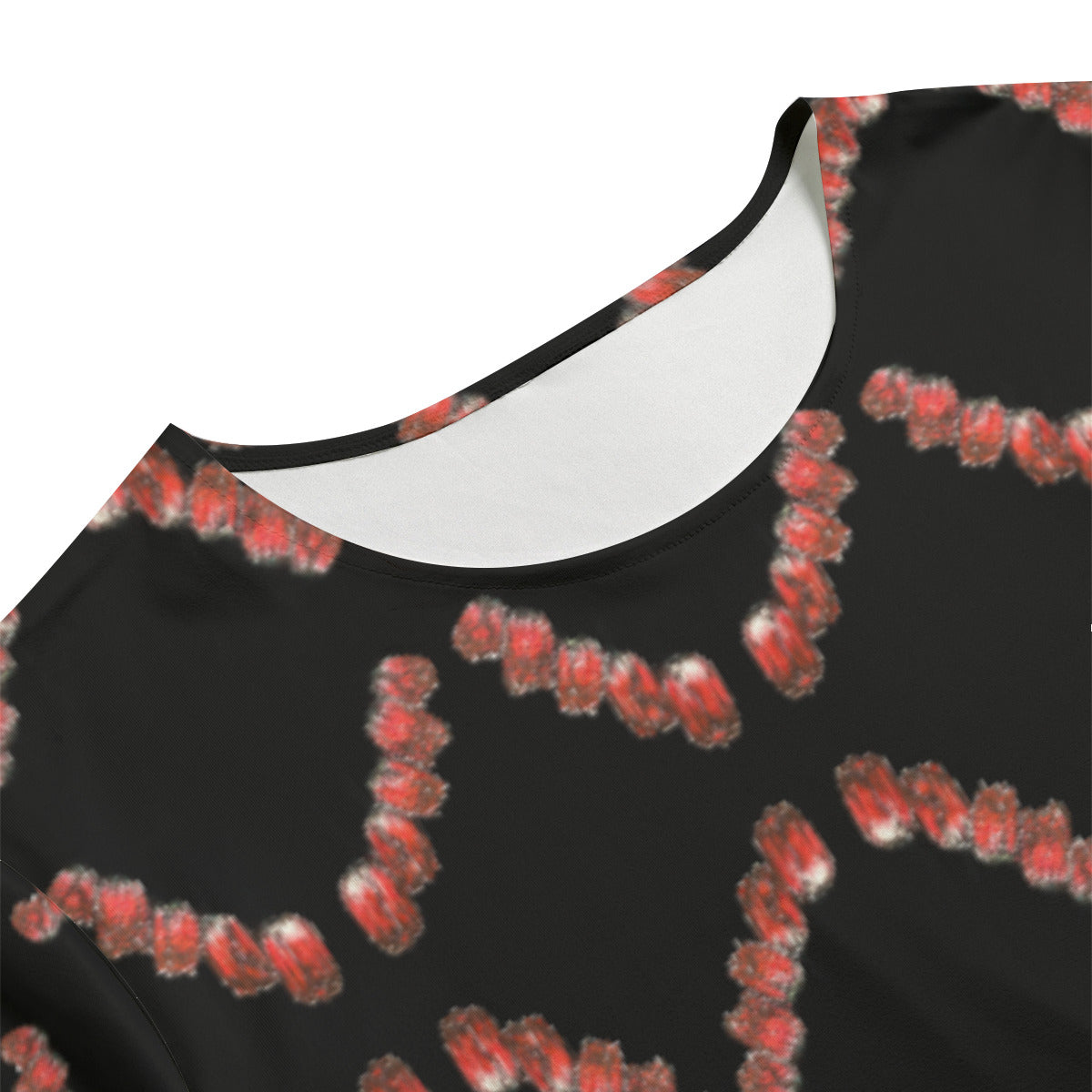 All-Over Print Women's T-shirt Set With Short Sleeve