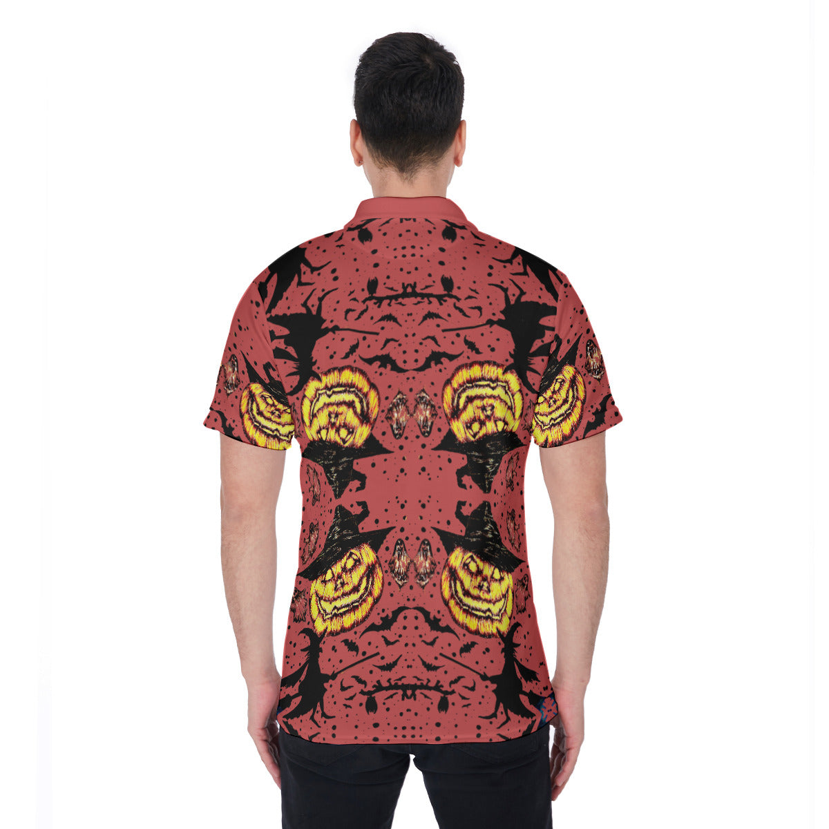 All-Over Print Men's Polo Shirt