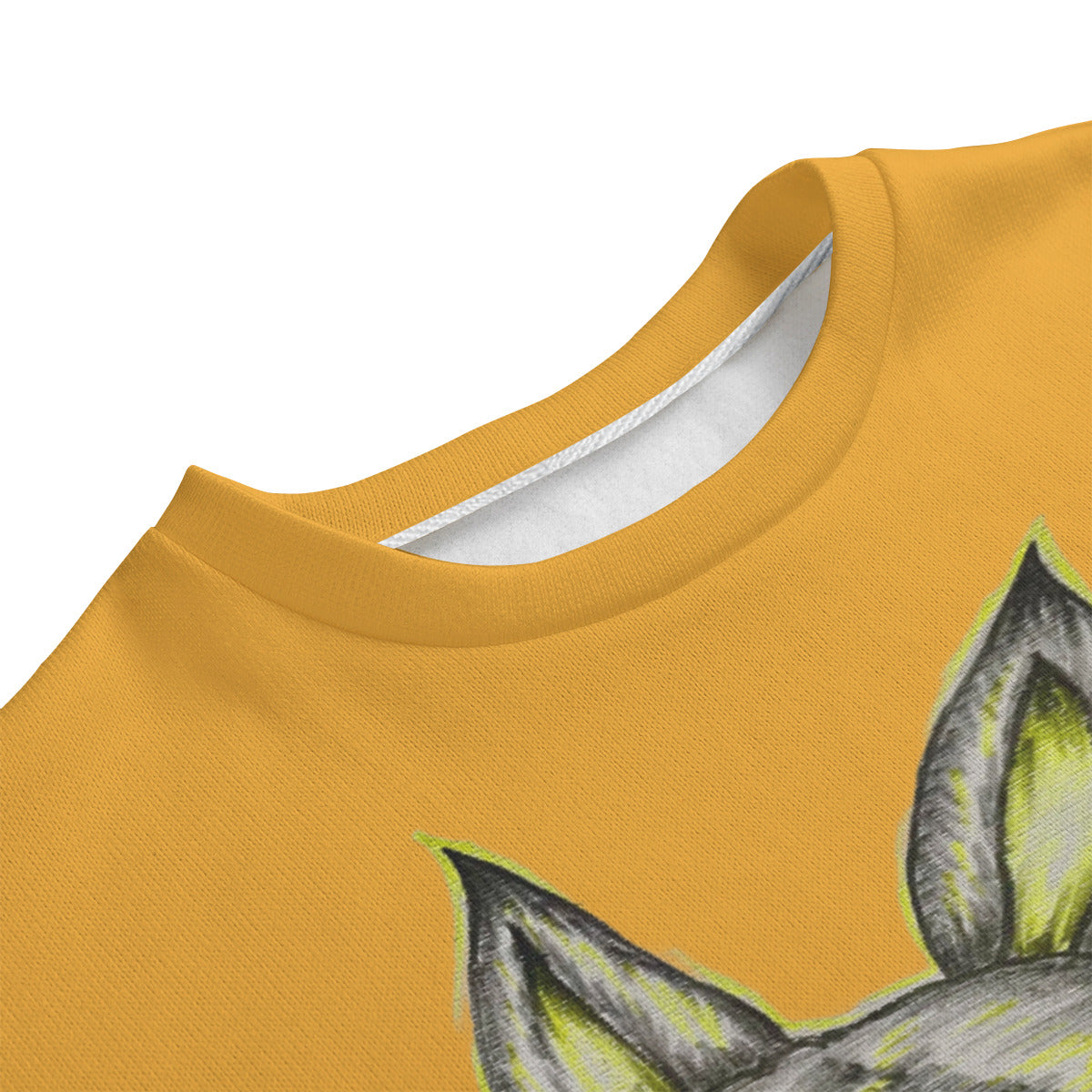 All-Over Print Unisex Knitted Fleece Sweater | Plus Size
