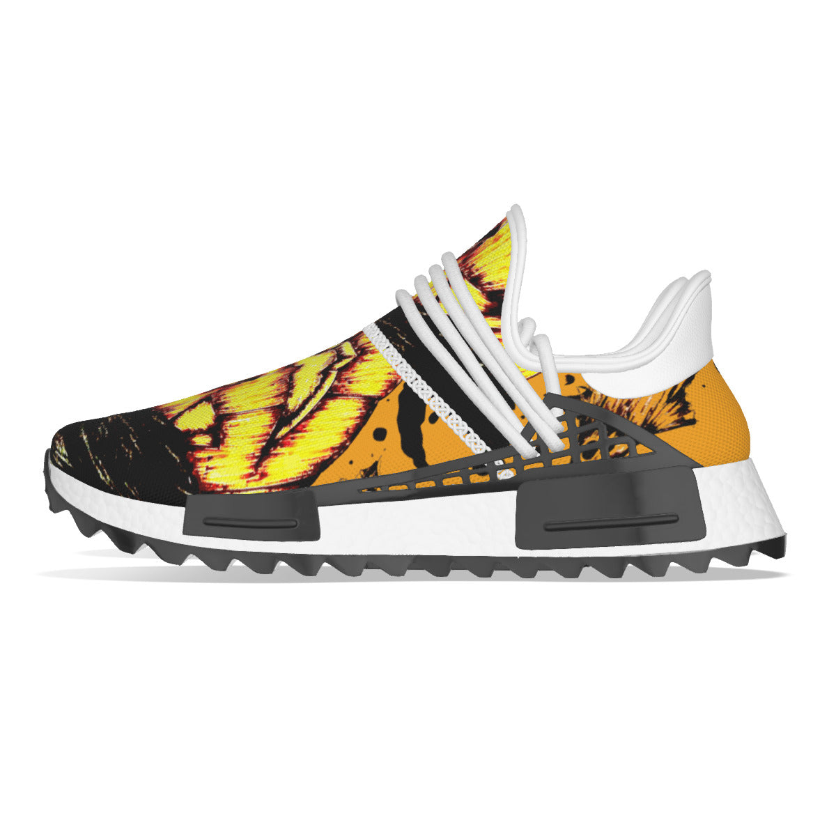All-Over Print Men's Mesh Sneakers