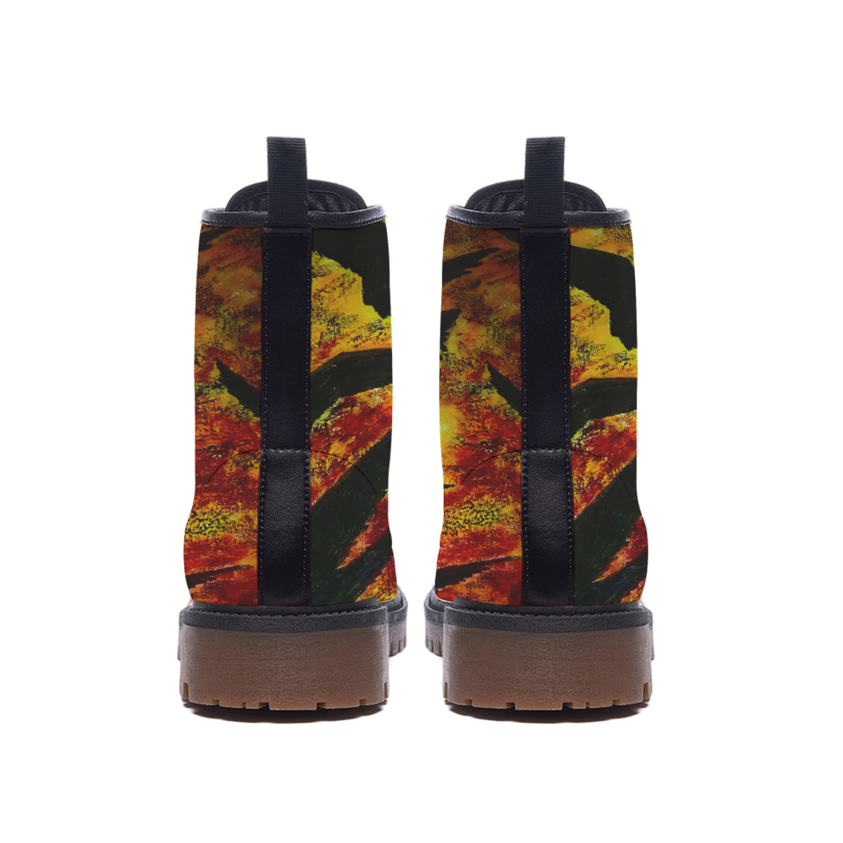 All-Over Print Men's Martin Short Boots