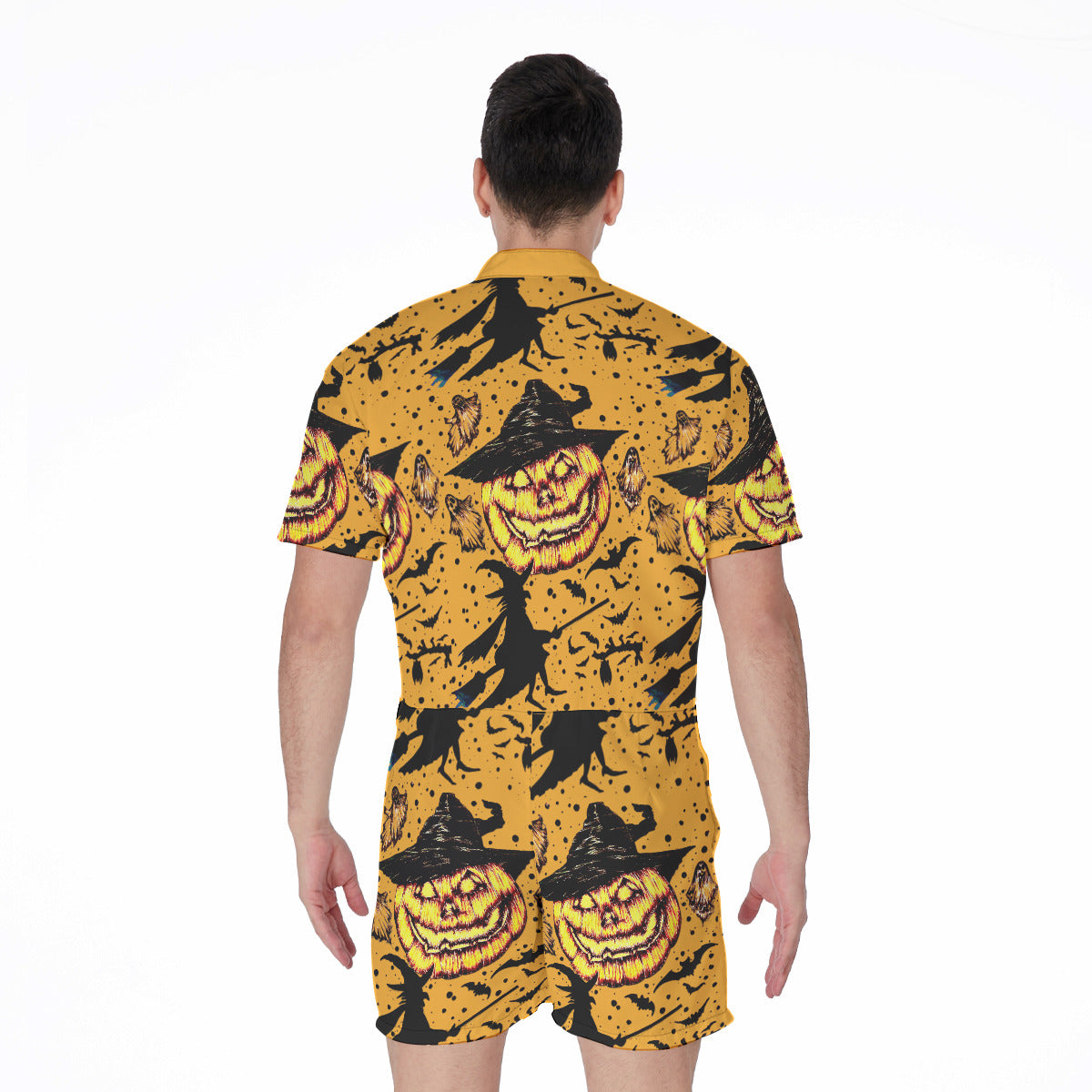All-Over Print Men's Rompers