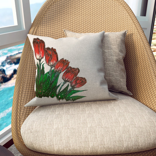 All-Over Print Pillowcase | Flax