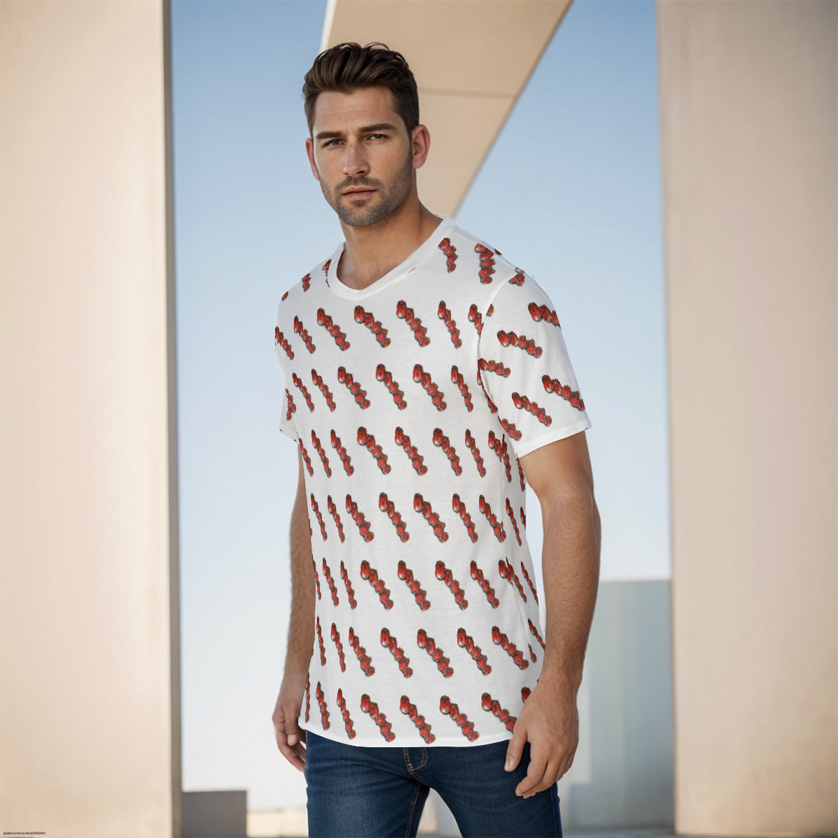 All-Over Print Men's O-Neck T-Shirt