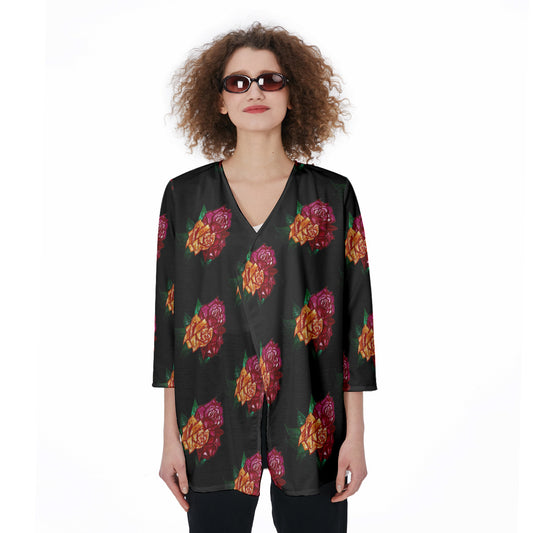 All-Over Print Women's Cardigan| JERSEY