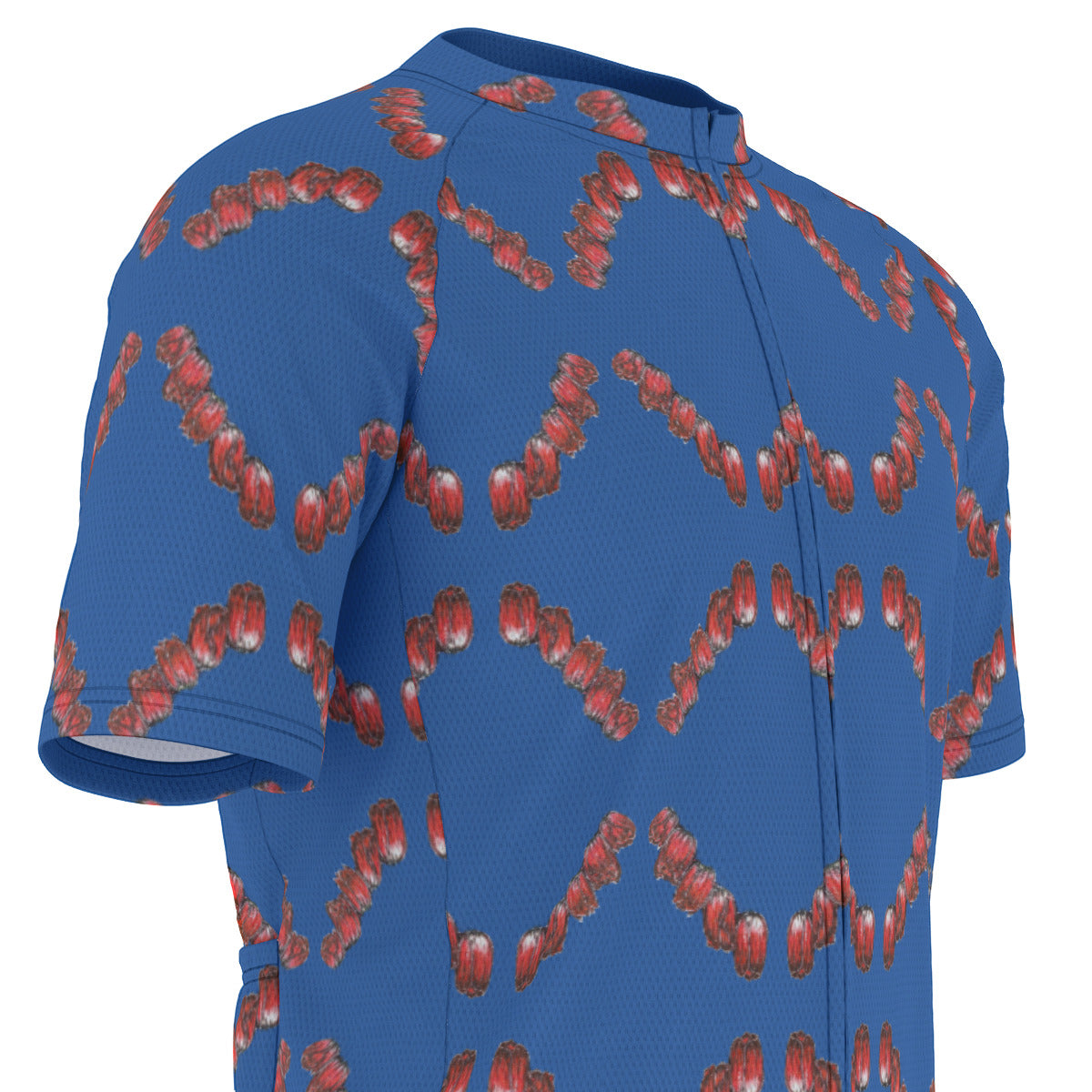 All-Over Print Raglan Men's Cycling Jersey