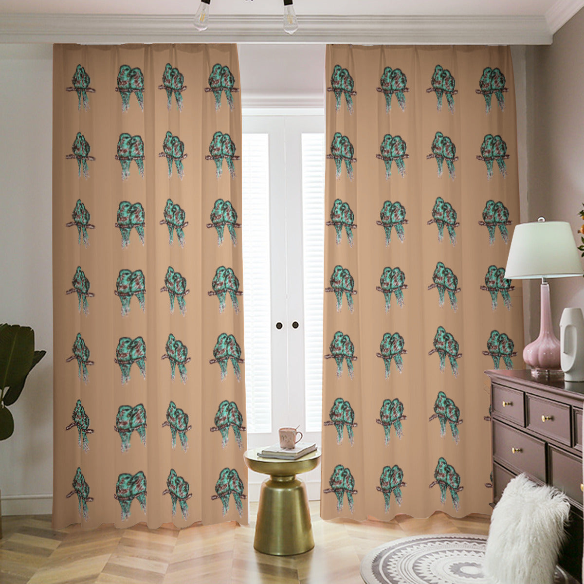 Blackout Curtains with Hooks | 265(gsm)