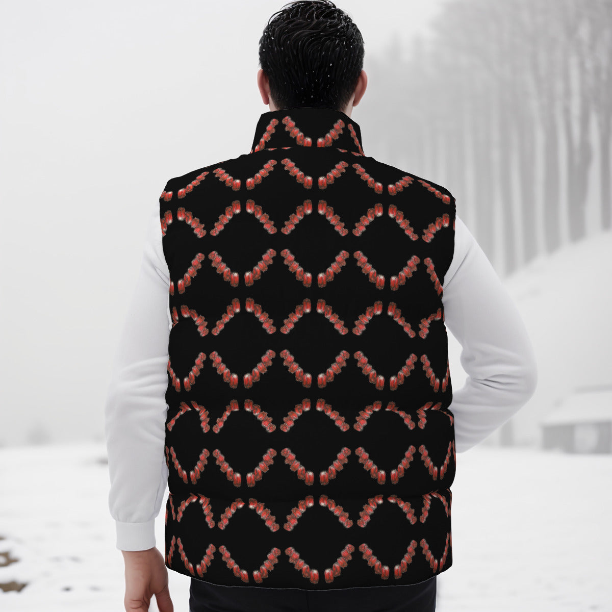 All-Over Print Unisex Down Vest