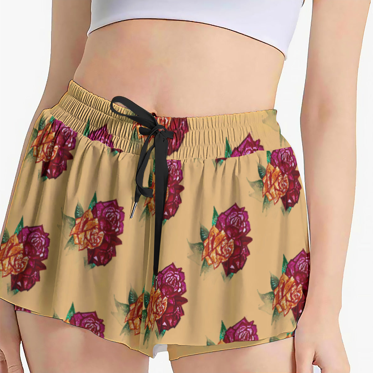 All-Over Print Women's Sport Skorts With Pocket
