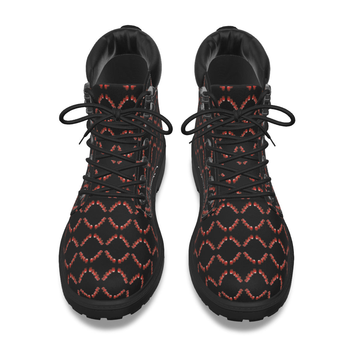 All-Over Print Men's Short Boots
