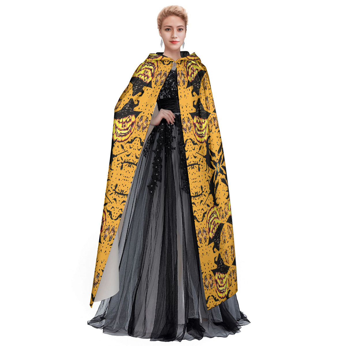 All-Over Print Unisex Hooded Cloak