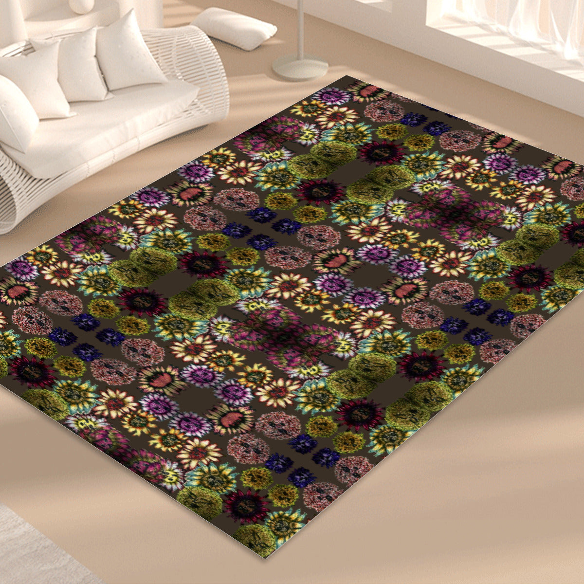 Foldable Rectangular Floor Mat