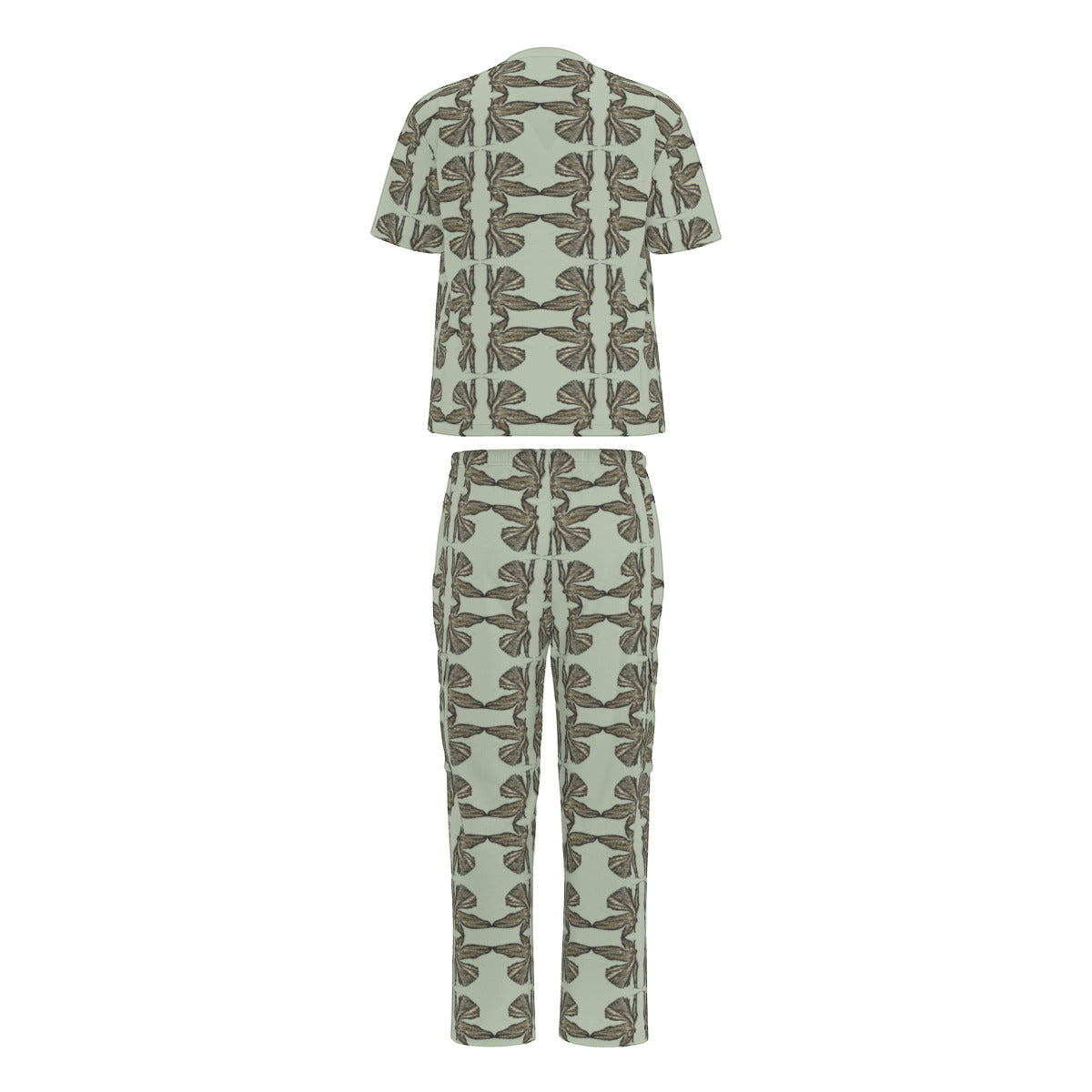 All-Over Print Unisex Scrub Set With Six Pocket