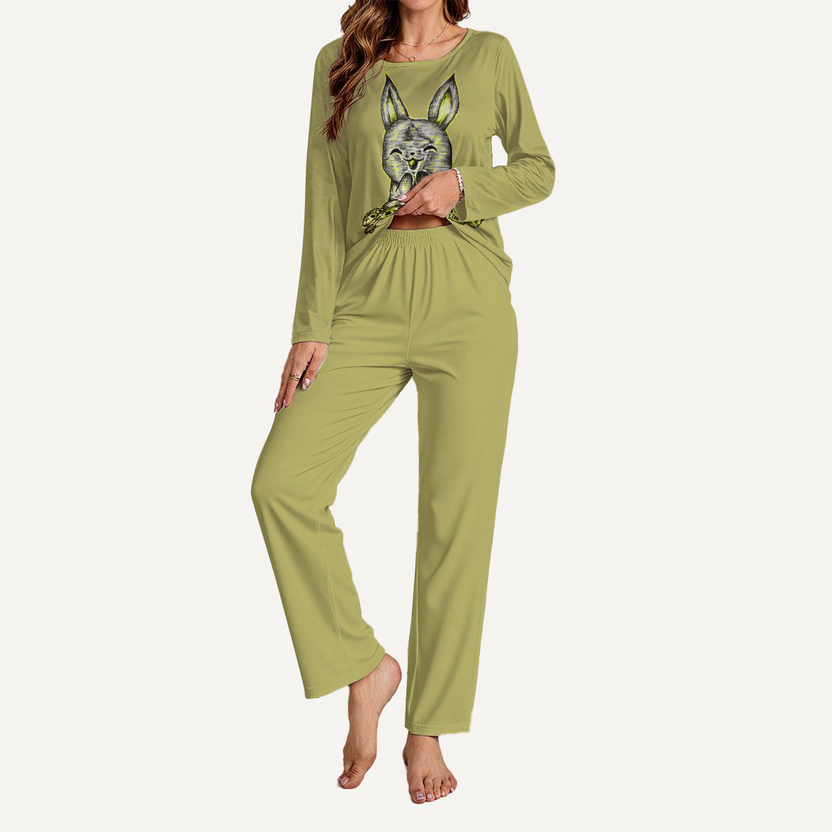 All-Over Print Women’s Loungewear Set