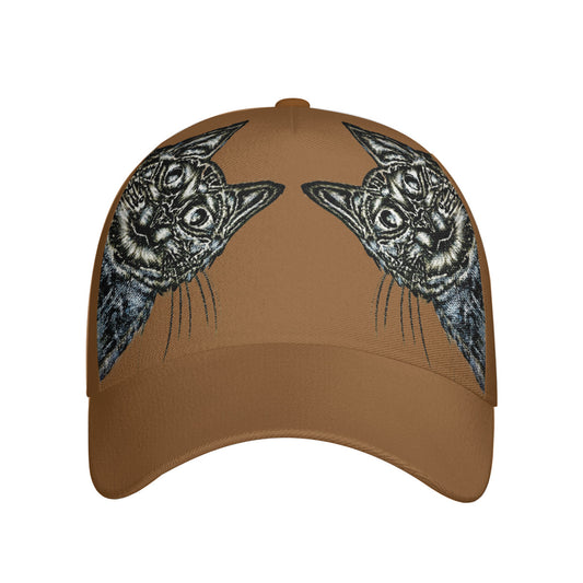 All-Over Print Peaked Cap