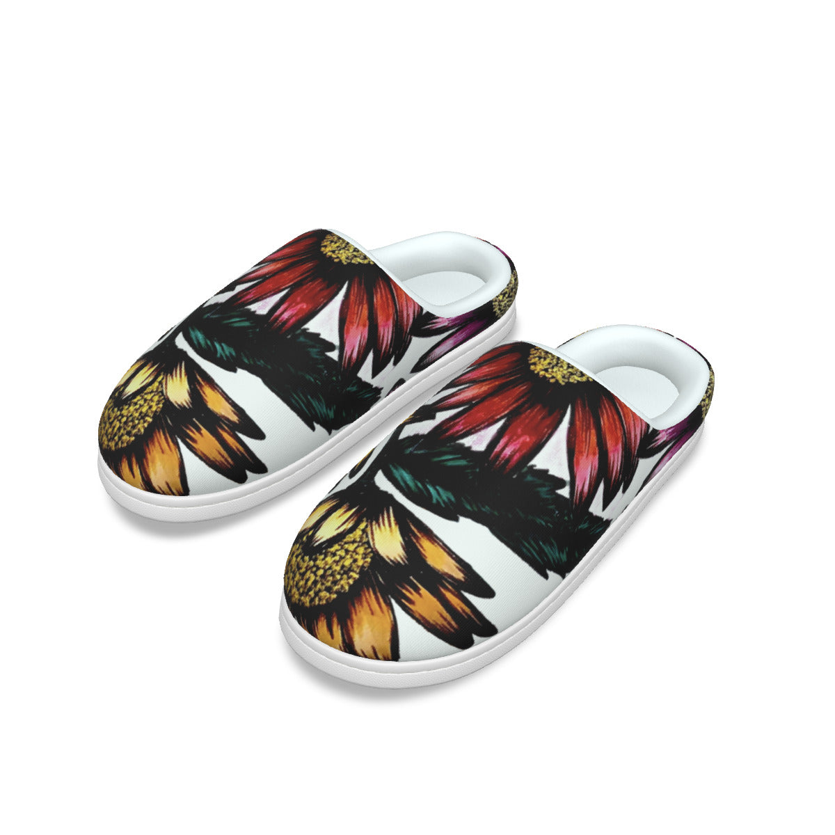 All-Over Print Women's Plush Slippers