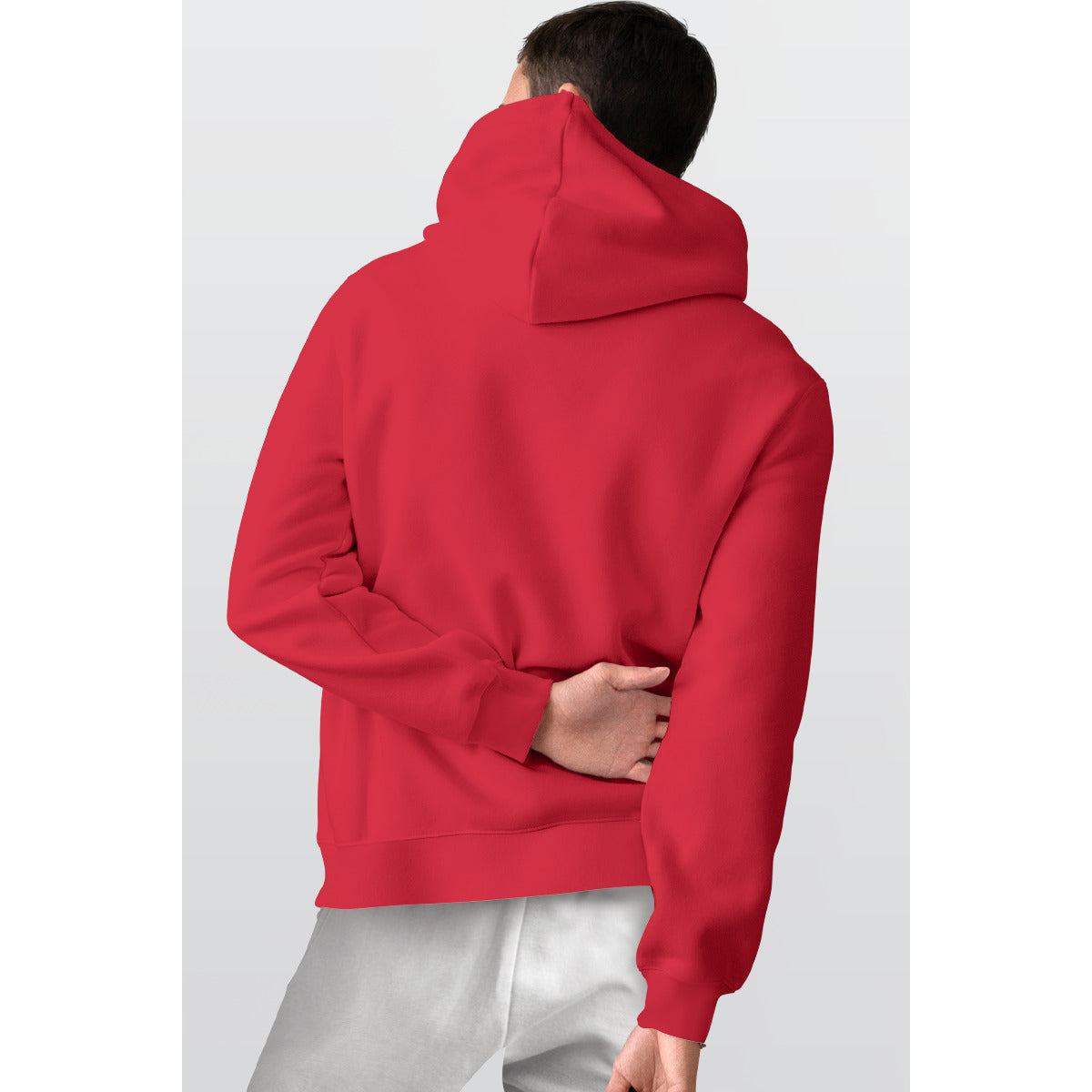 All-Over Print Men's Thicken Pullover Hoodie