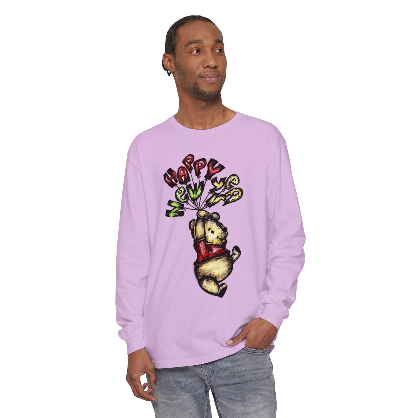 Unisex Garment-dyed Long Sleeve T-Shirt
