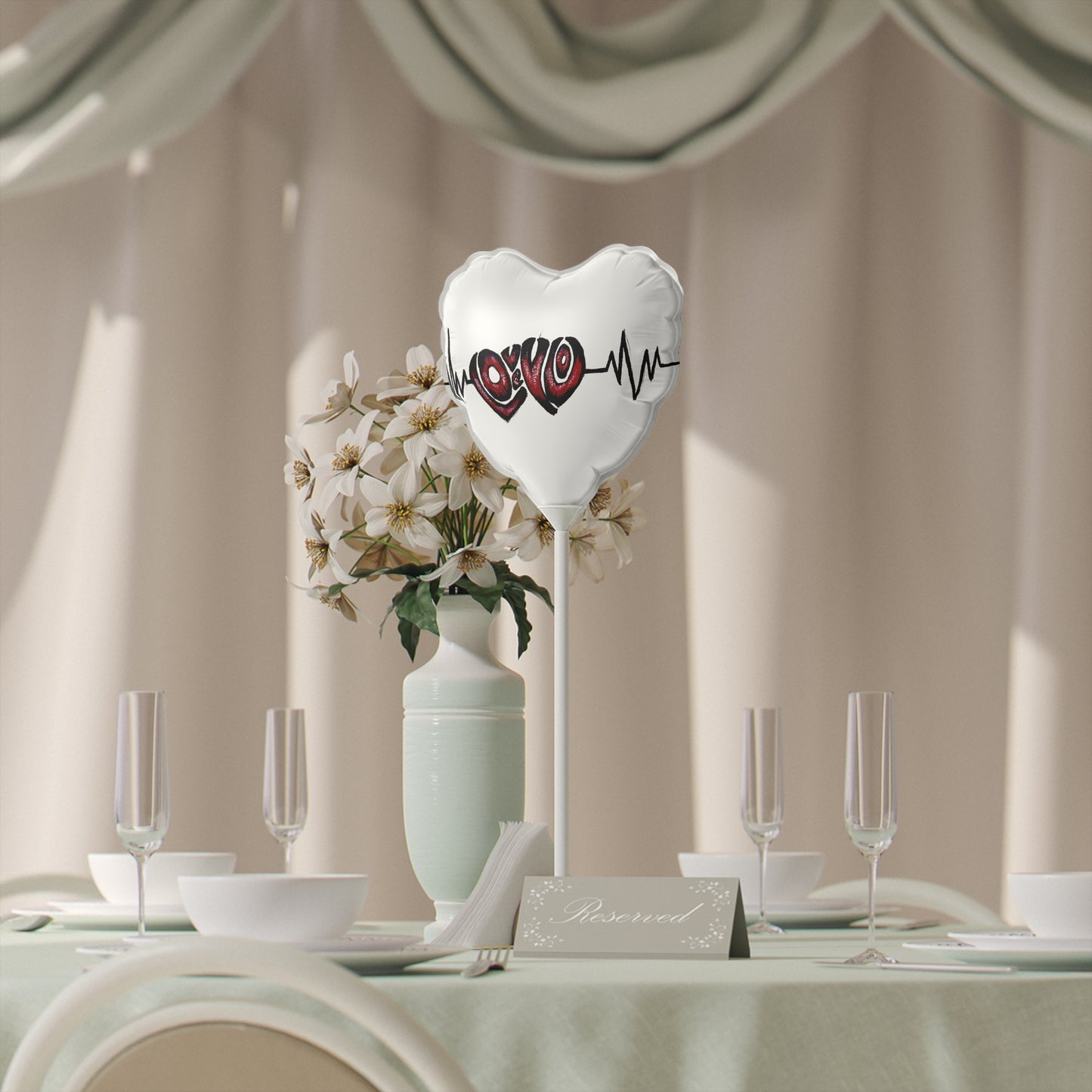 Balloons (Round and Heart-shaped), 6"
