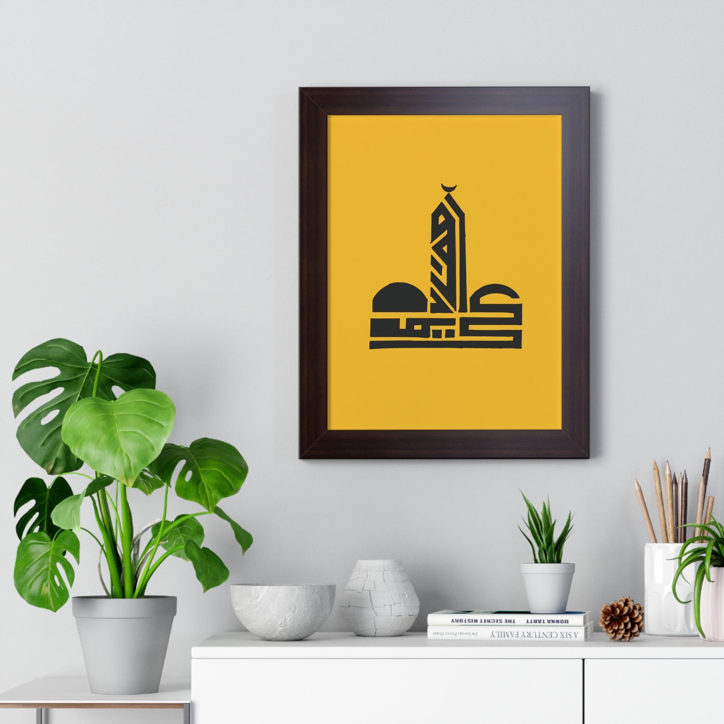 Framed Vertical Poster