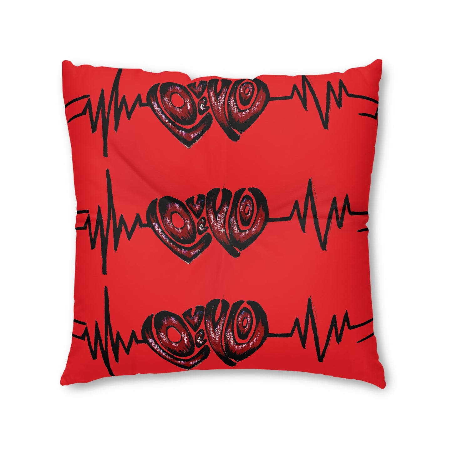 Tufted Floor Pillow, Square