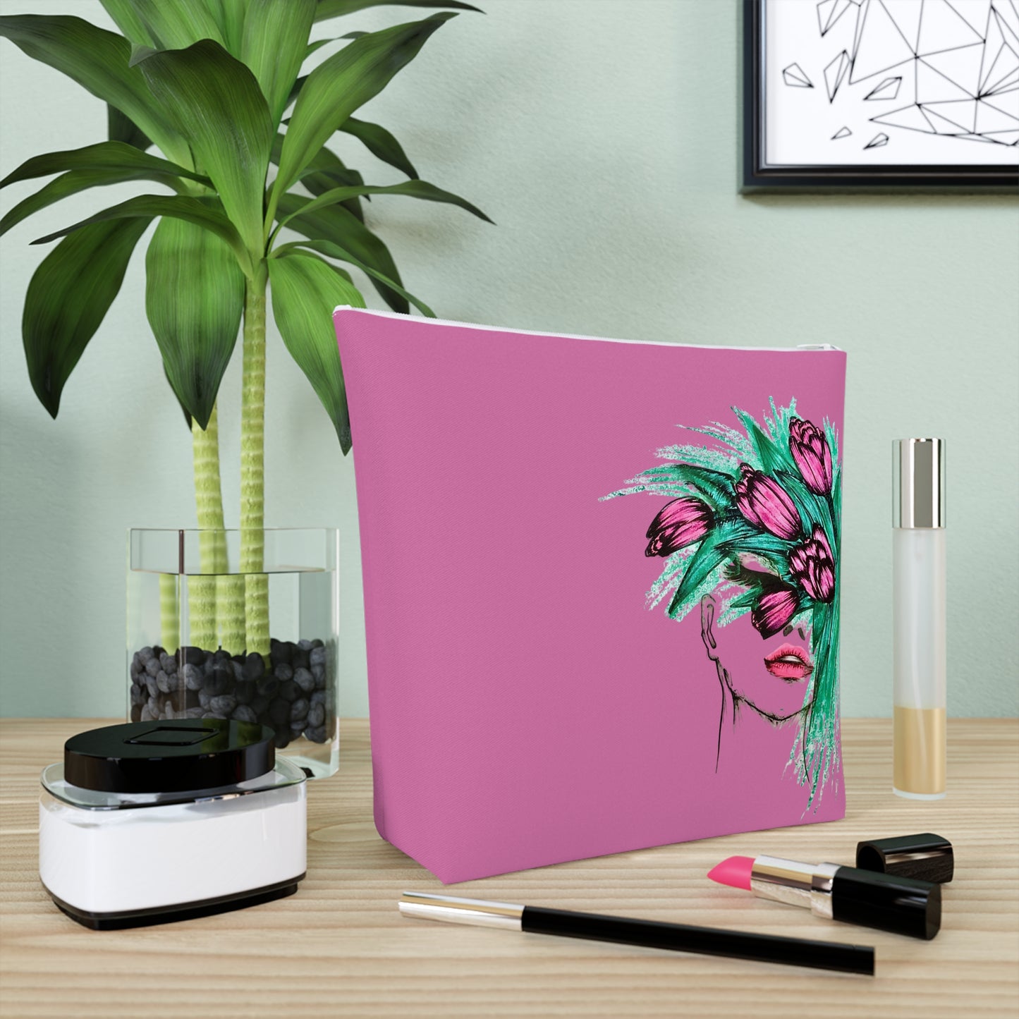 Cotton Cosmetic Bag