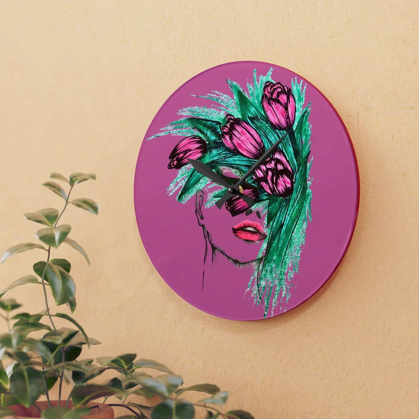 Acrylic Wall Clock