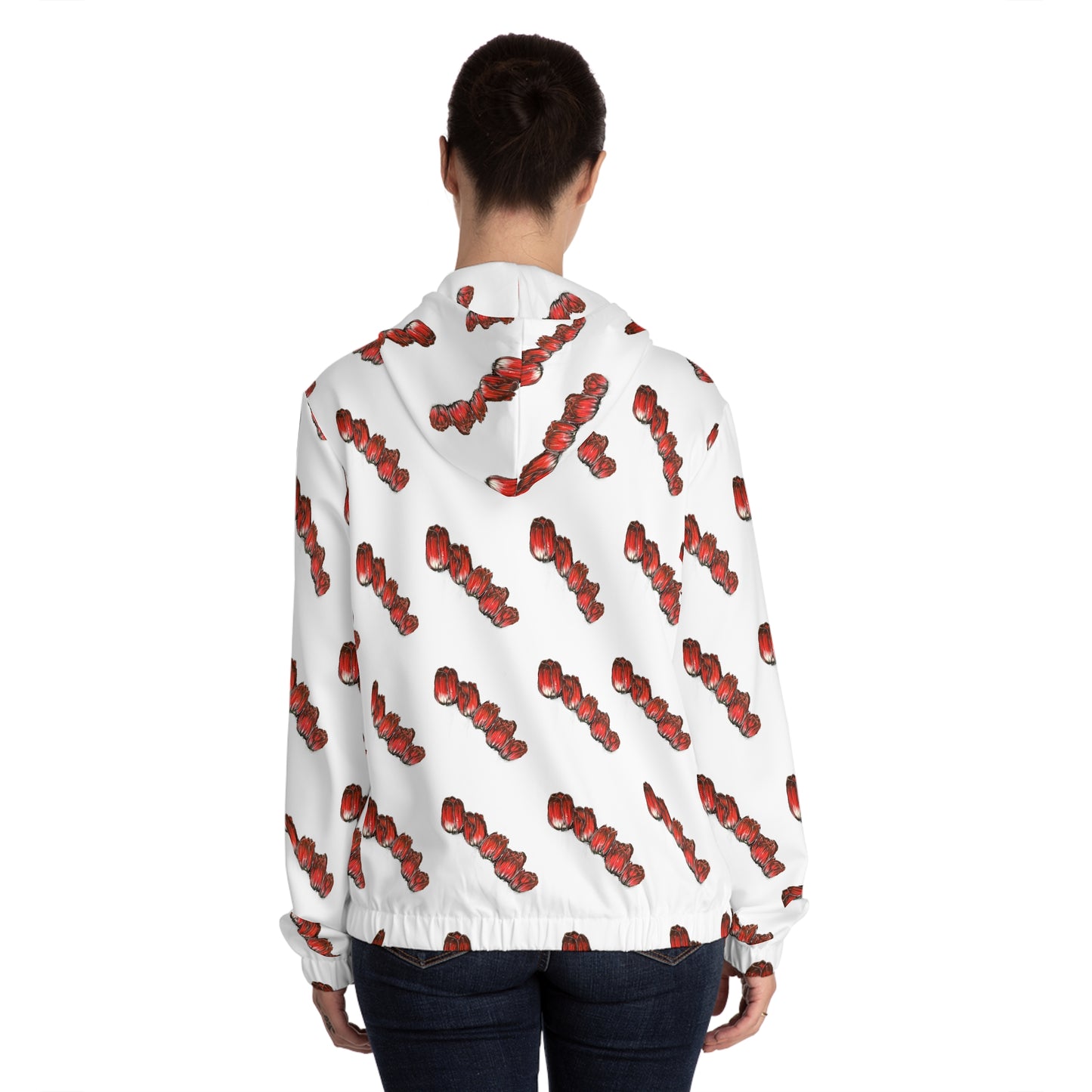 Women’s Full-Zip Hoodie (AOP)