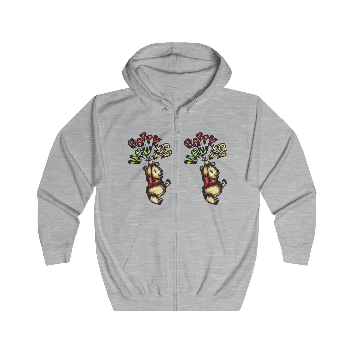 Unisex Full Zip Hoodie