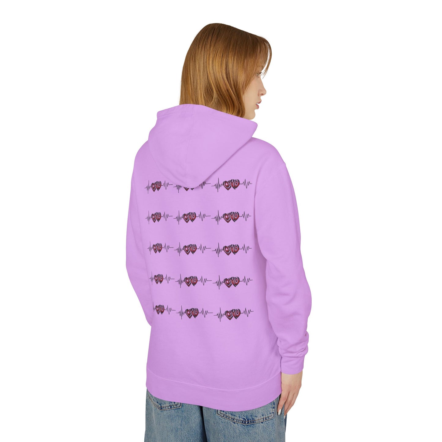 Unisex Lightweight Hooded Sweatshirt