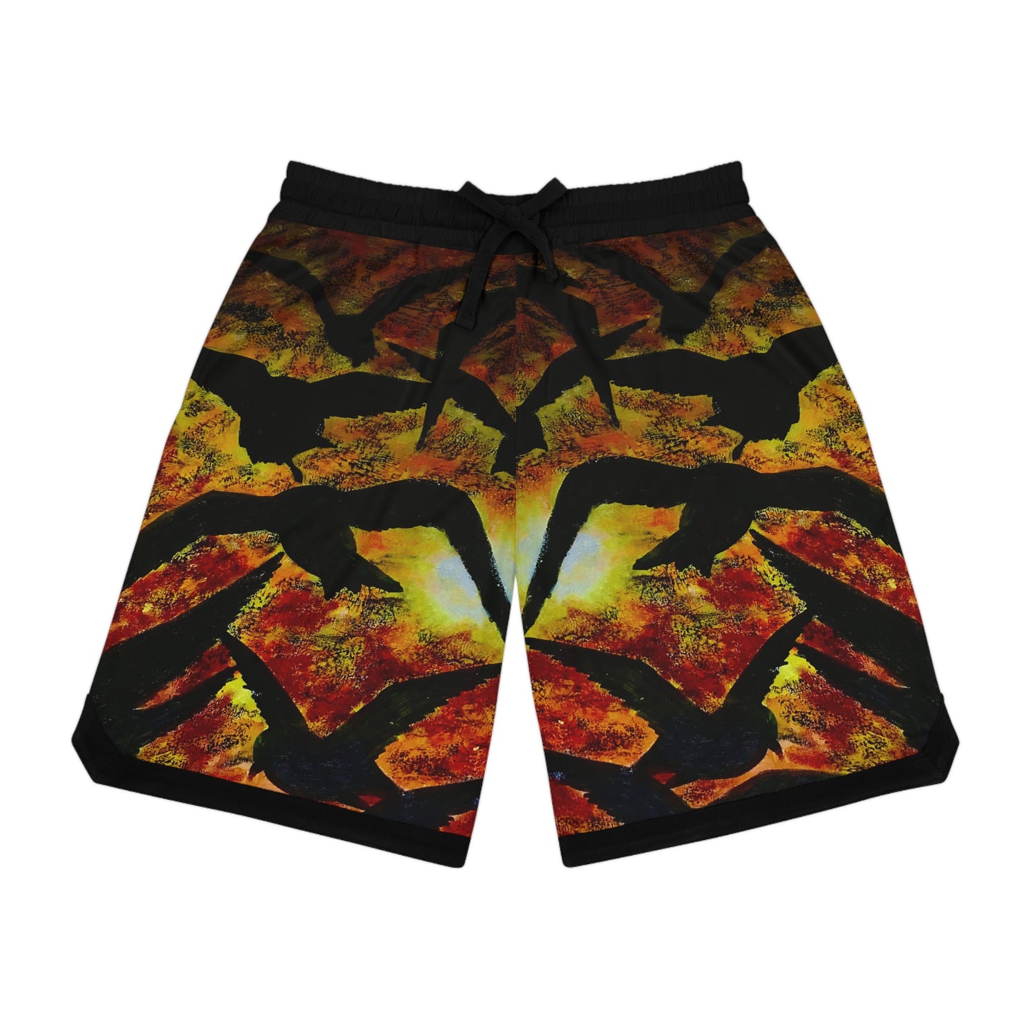 Basketball Rib Shorts (AOP)