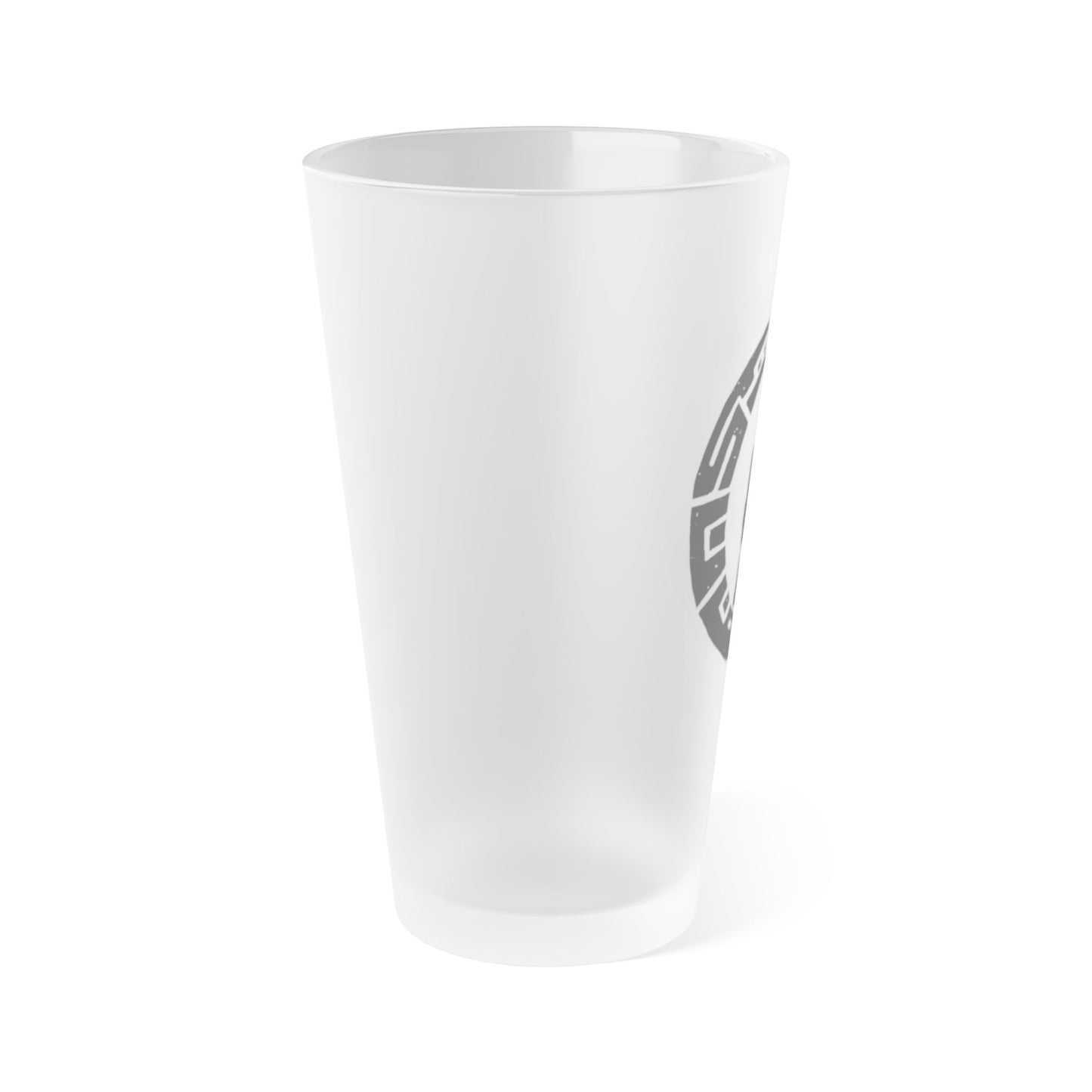 Frosted Pint Glass, 16oz