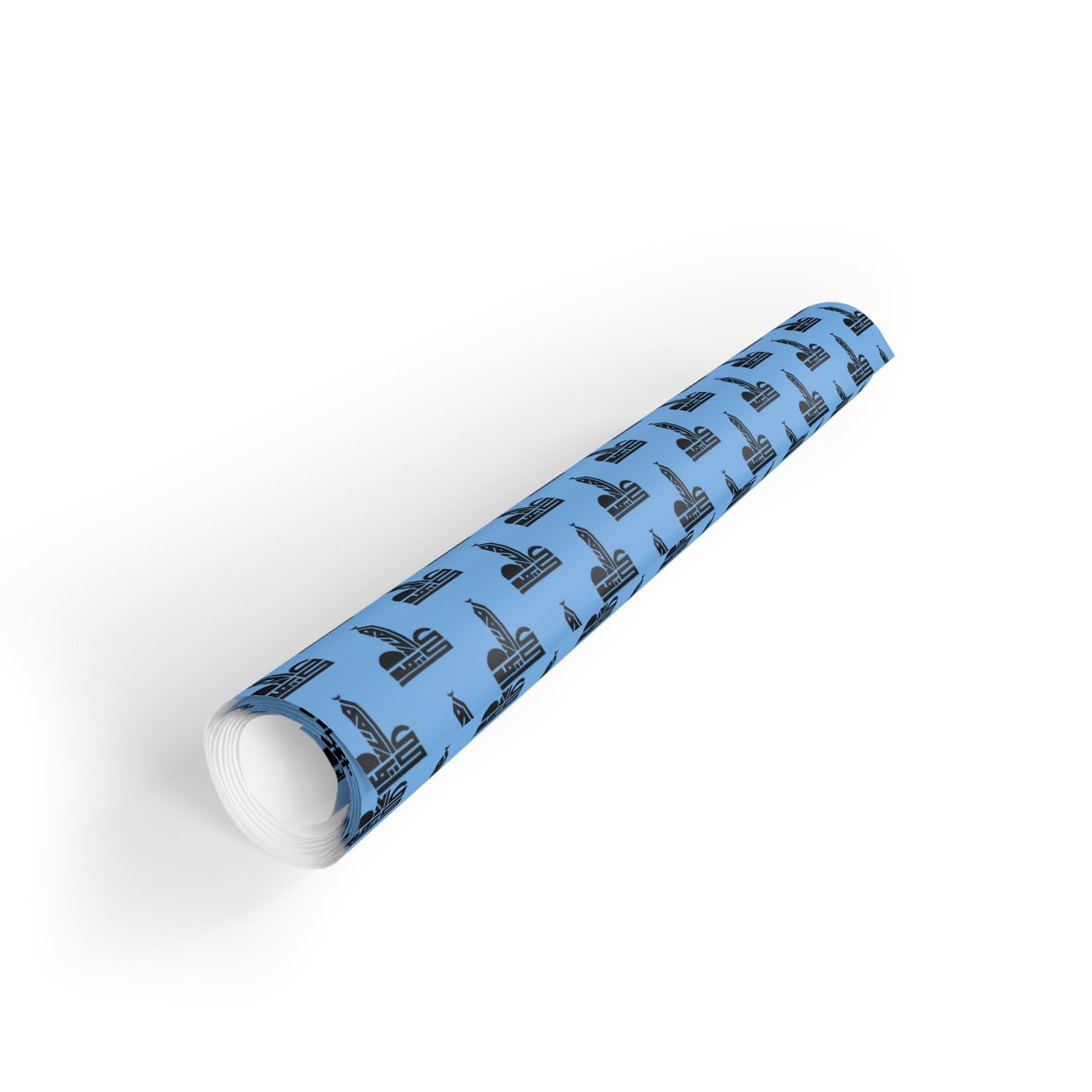 Elegant Blue Gift Wrapping Paper Roll - Perfect for Any Celebration