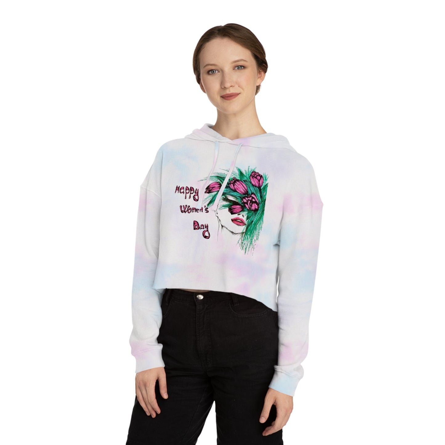 Women’s Cropped Hooded Sweatshirt