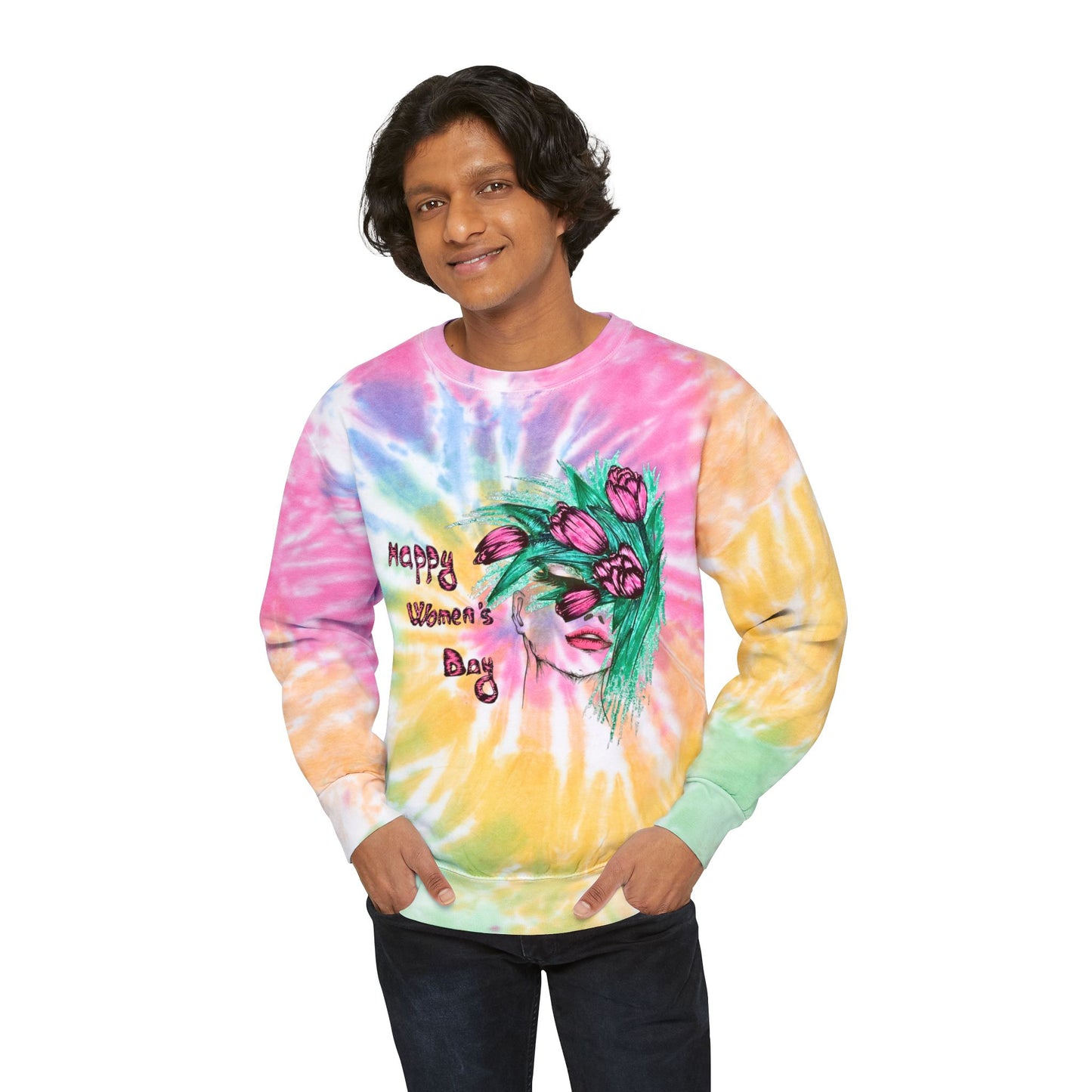Unisex Tie-Dye Sweatshirt
