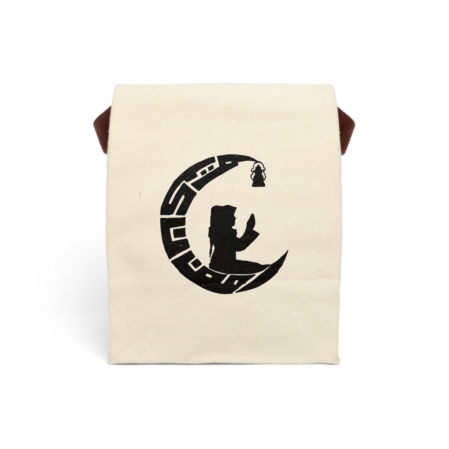 Canvas Lunch Bag With Strap
