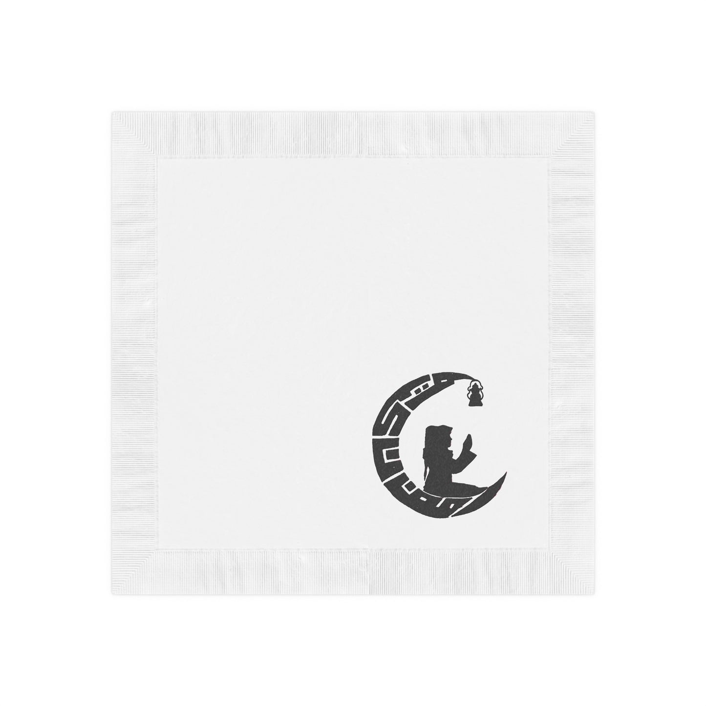 White Coined Napkins