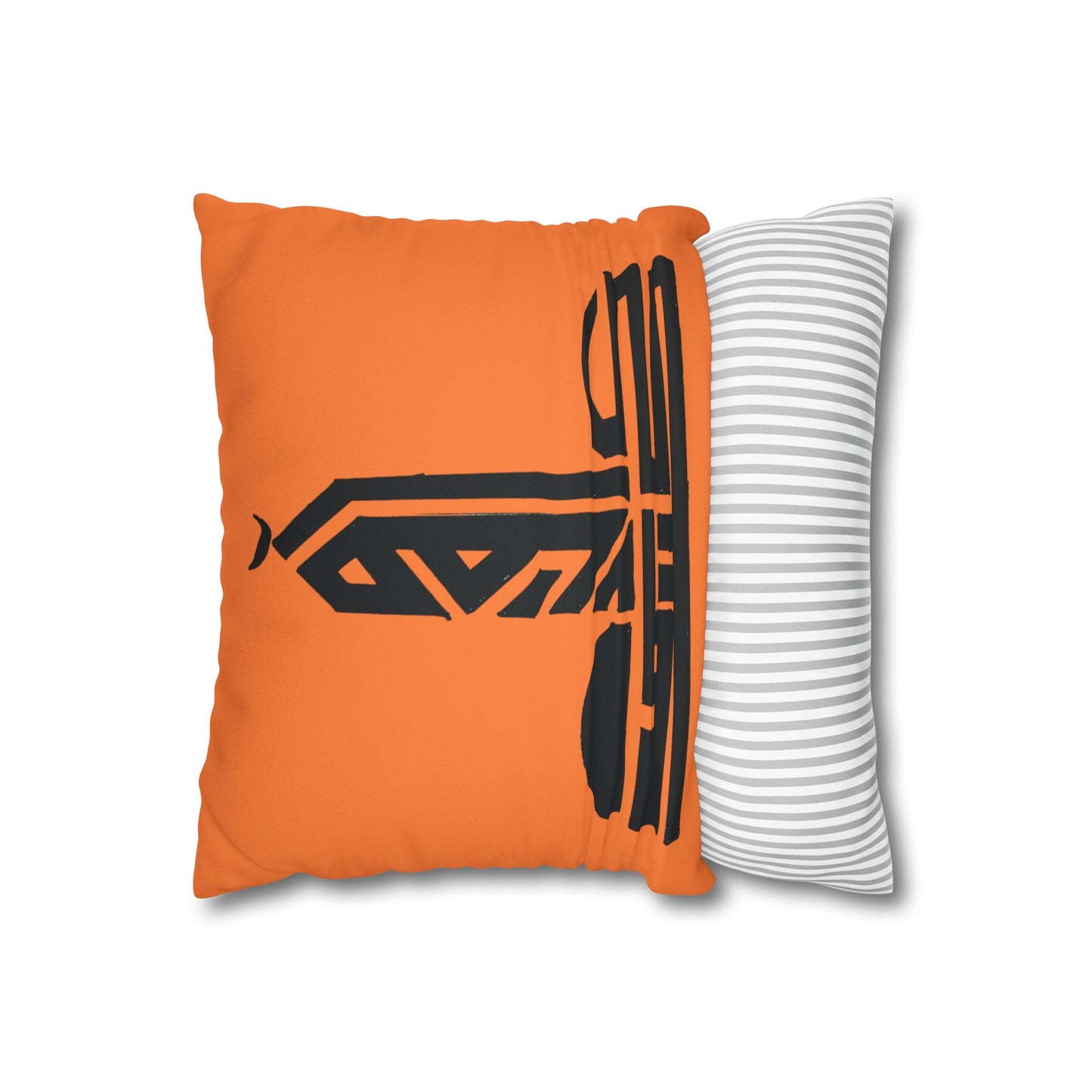Faux Suede Square Pillowcase
