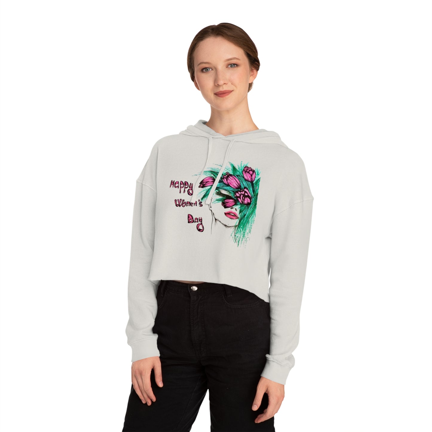 Women’s Cropped Hooded Sweatshirt