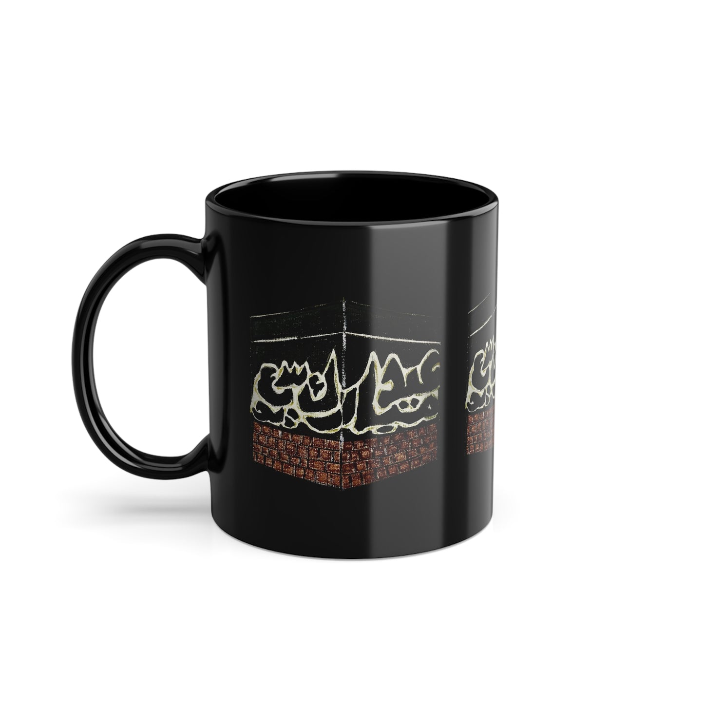 Inspirational Black Coffee Mug – 11oz, Perfect for Daily Motivation