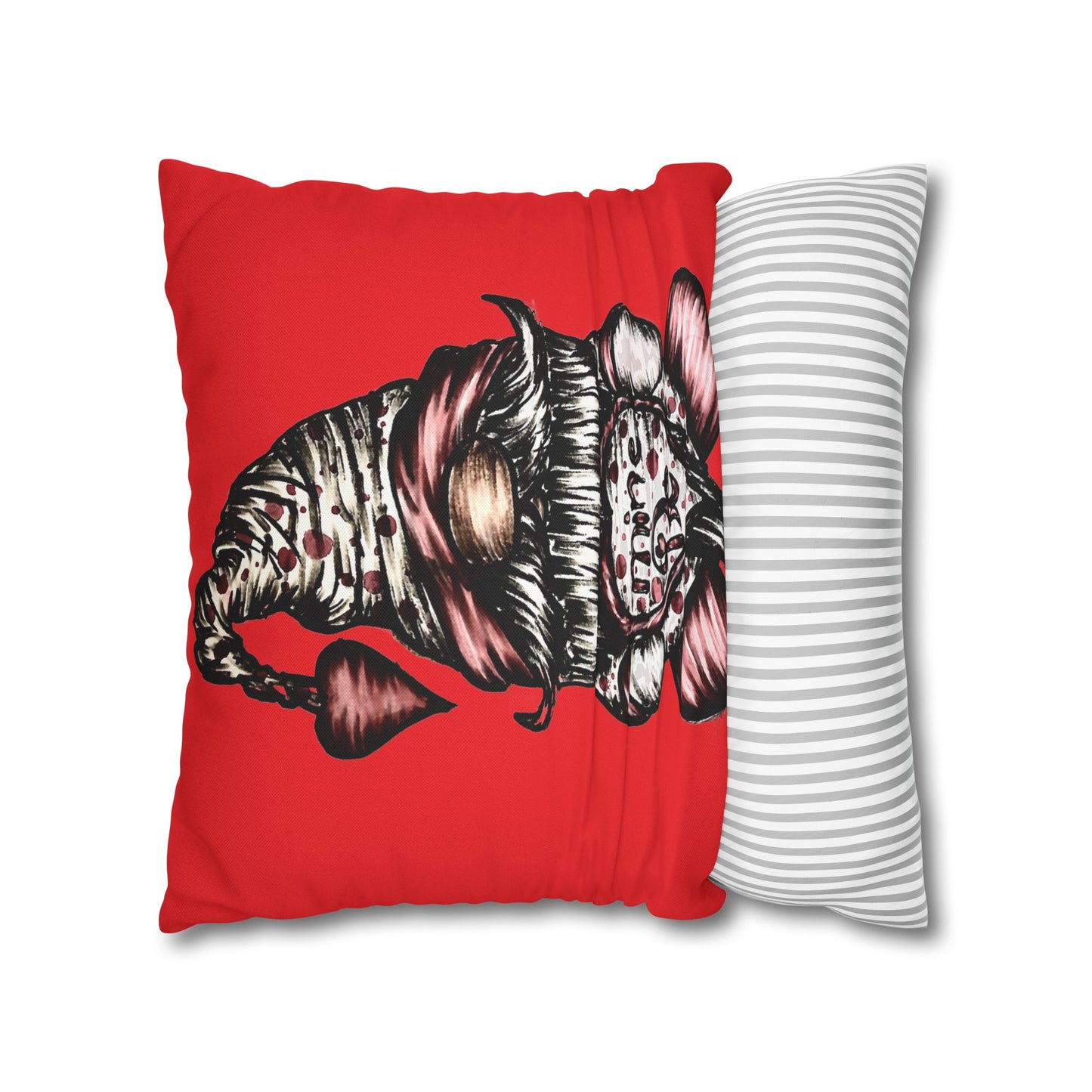 Spun Polyester Square Pillowcase