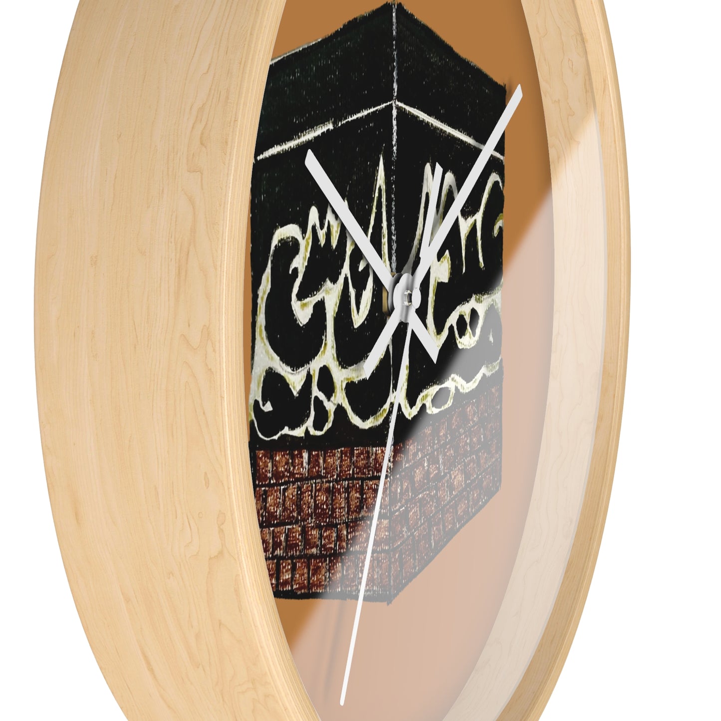Islamic Keep Time Wall Clock - Unique Kaaba Design for Home Decor