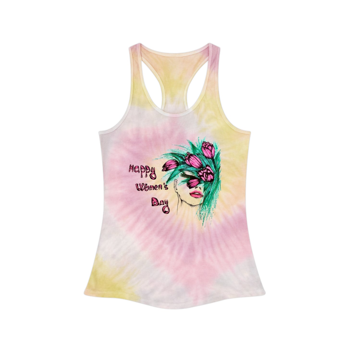 Tie Dye Racerback Tank Top