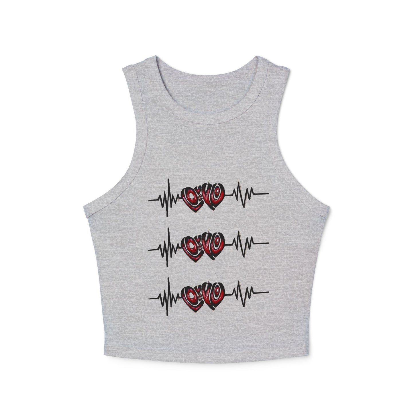Women's Micro Rib Racer Tank Top