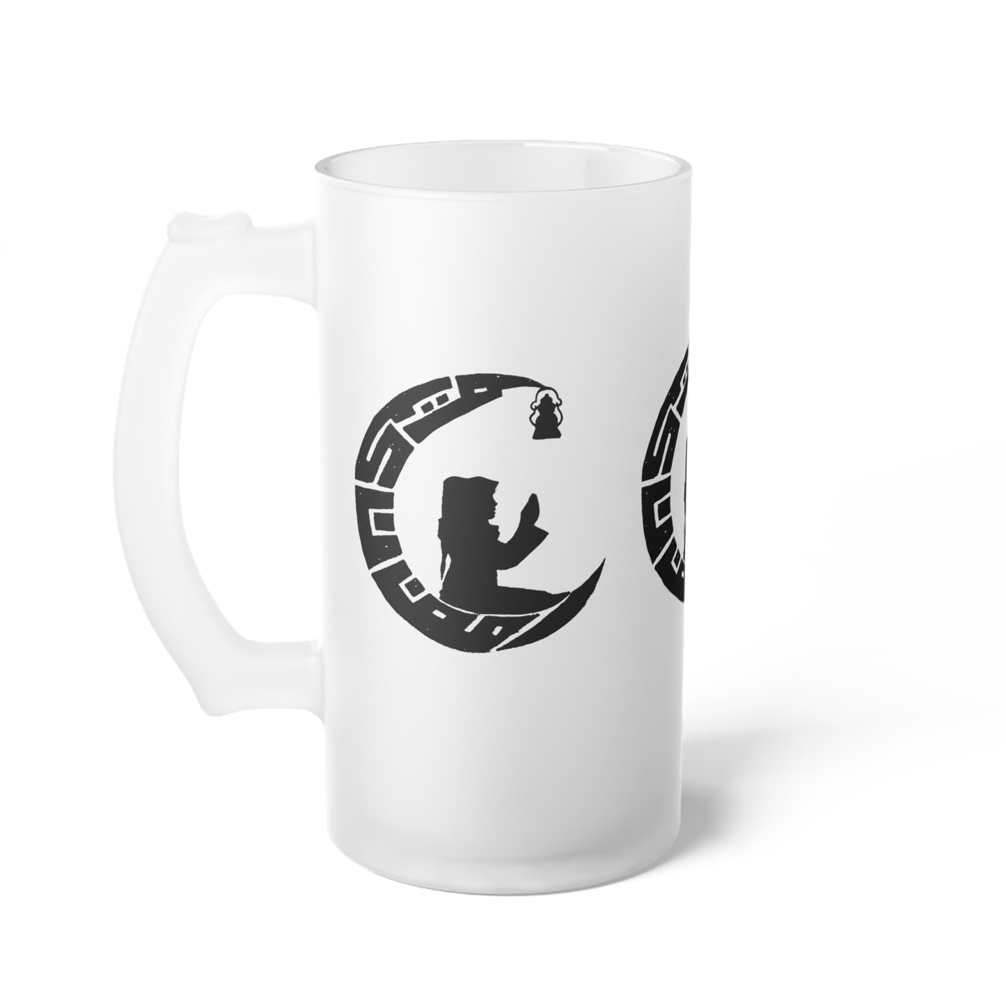 Frosted Glass Beer Mug