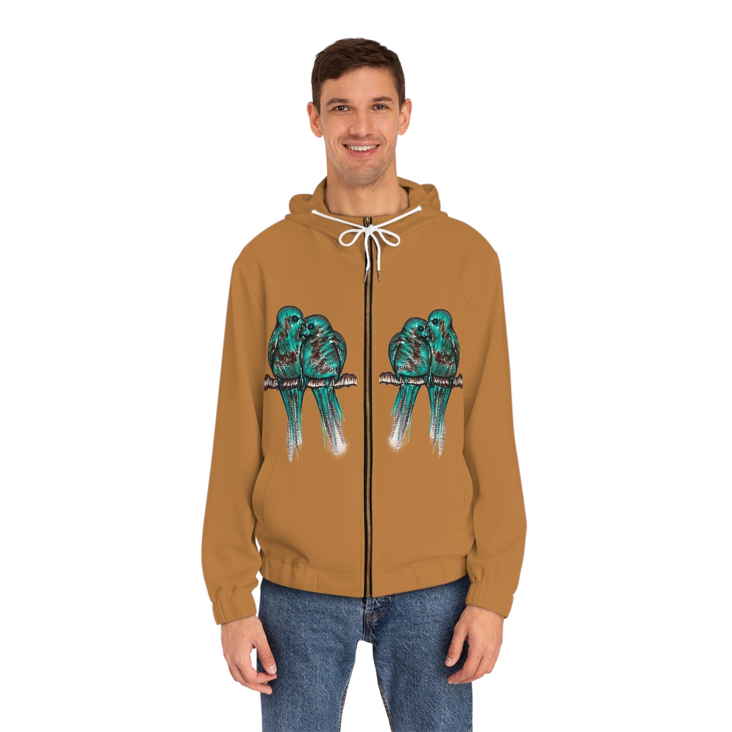 Men's Full-Zip Hoodie (AOP)