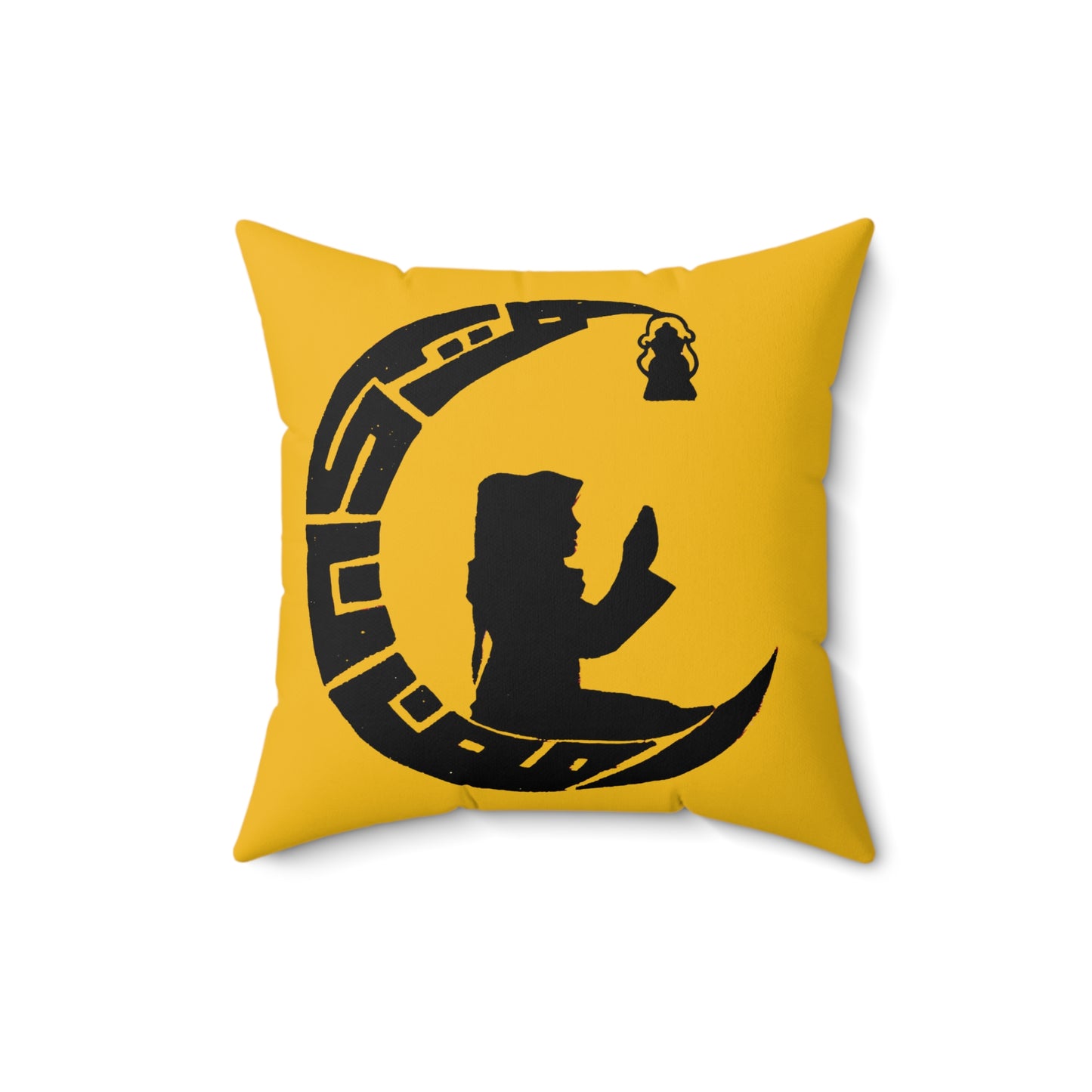 Faux Suede Square Pillow