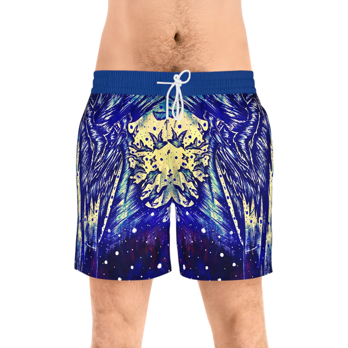 Men's Mid-Length Swim Shorts (AOP)